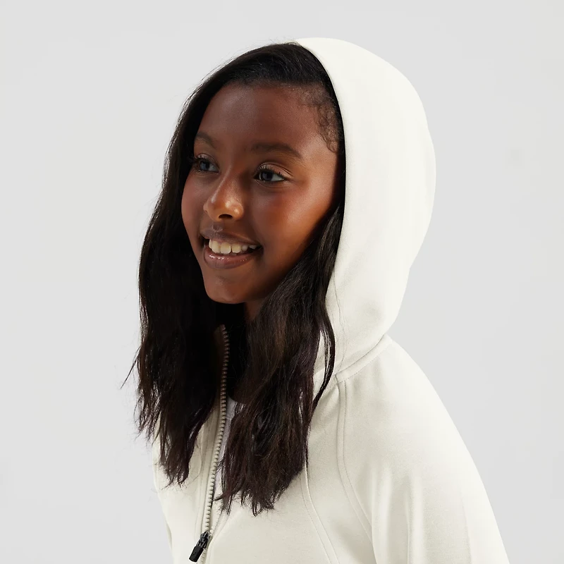 Freely Girls' Sandwashed Lux 1/2-Zip Hoodie