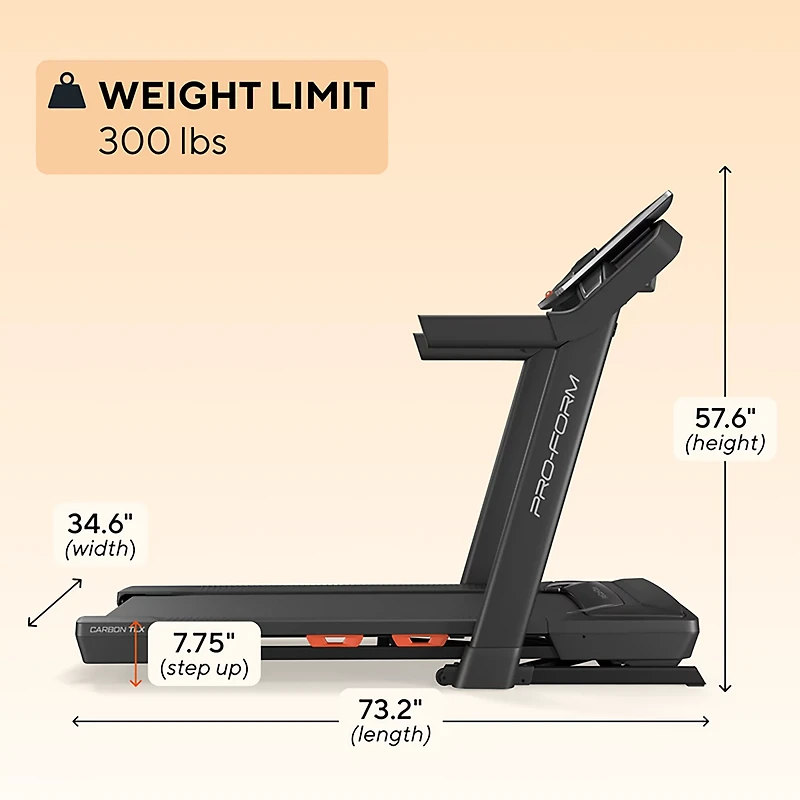 ProForm Carbon TLX Treadmill