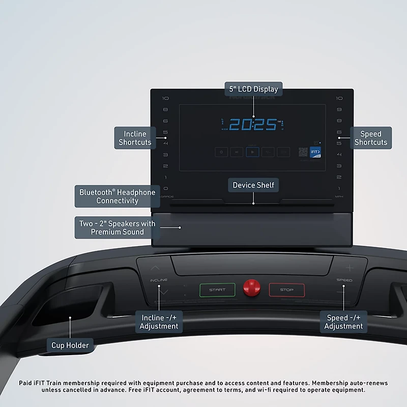 NordicTrack T Series 8 Treadmill with iFIT