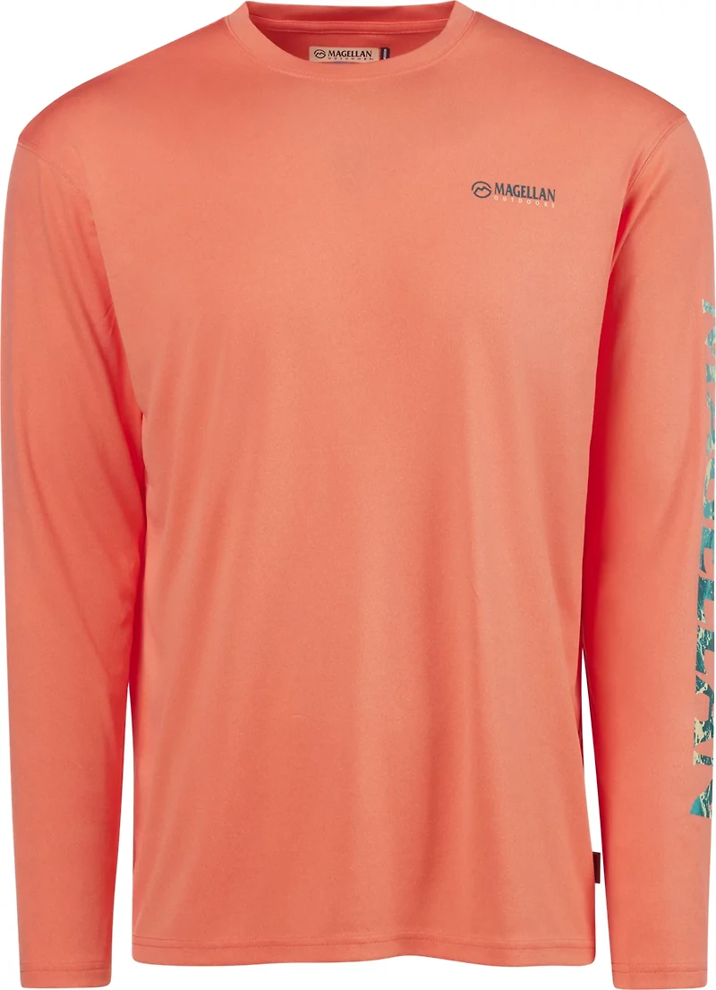 Magellan Outdoors Men's Casting Crew Long Sleeve T-shirt