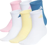 adidas Women's Superlite 3.0 6 Pack Quarter Socks