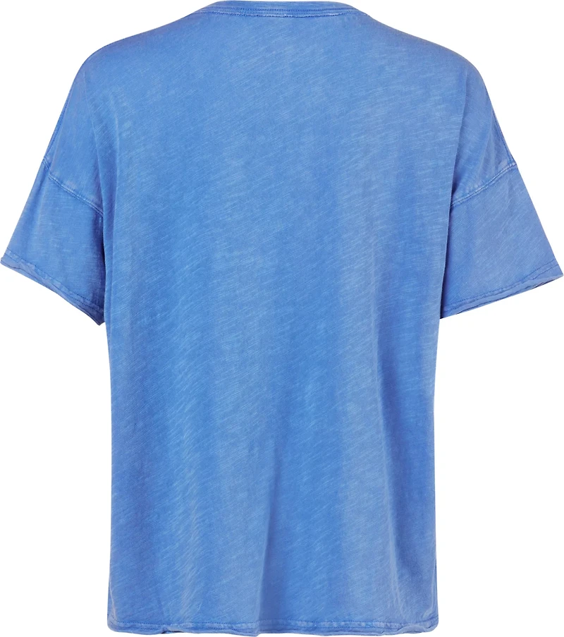 Jadelynn Brooke Women's Not So Basic Mineral Wash Short Sleeve T-shirt