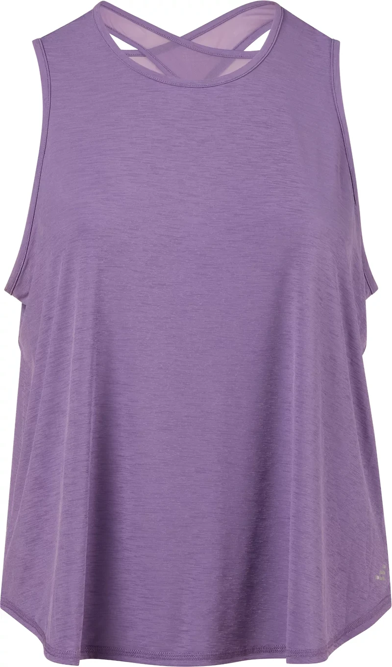 BCG Women's Plus Infinity Mesh Back Tank Top