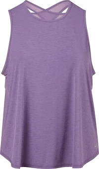 BCG Women's Plus Infinity Mesh Back Tank Top