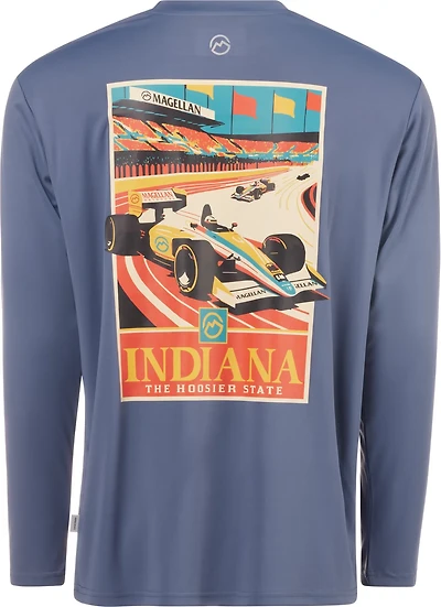 Magellan Men's Local State GFX Crew Long Sleeve Tee