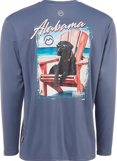 Magellan Outdoors Men's Local State Alabama Long Sleeve Graphic T-shirt