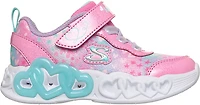 SKECHERS Toddler Girls' Infinite Heart Lights Shoes