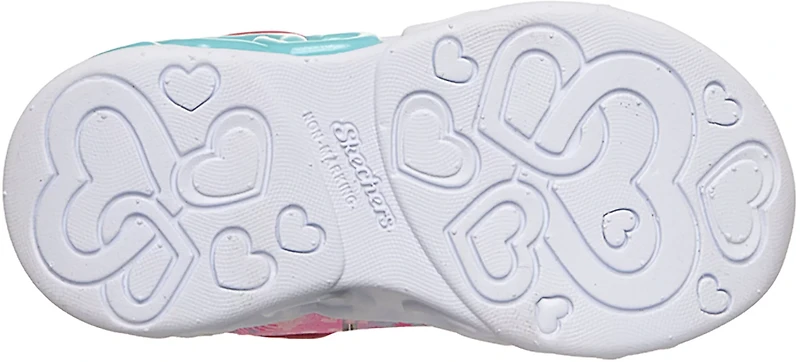 SKECHERS Toddler Girls' Infinite Heart Lights Shoes