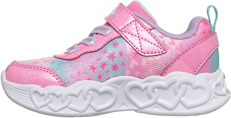 SKECHERS Toddler Girls' Infinite Heart Lights Shoes