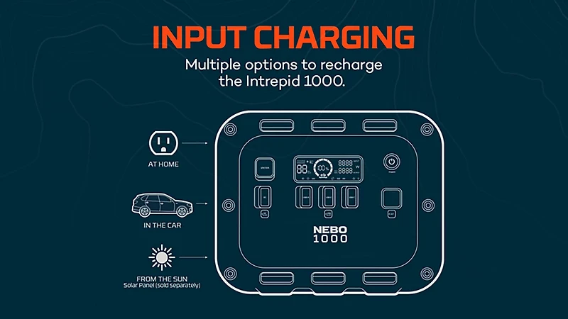NEBO Intrepid 1000 Watt Power Station