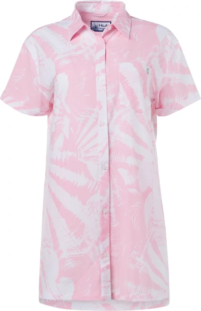 Huk Women's Kona Printed Cover-Up Dress