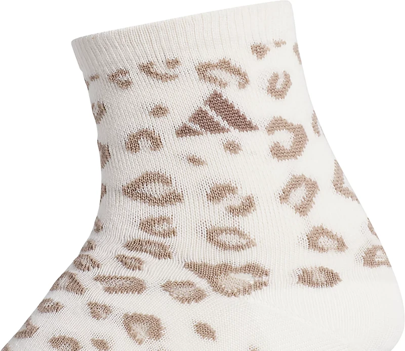 adidas Women's Luxe High Quarter Socks 3-Pack