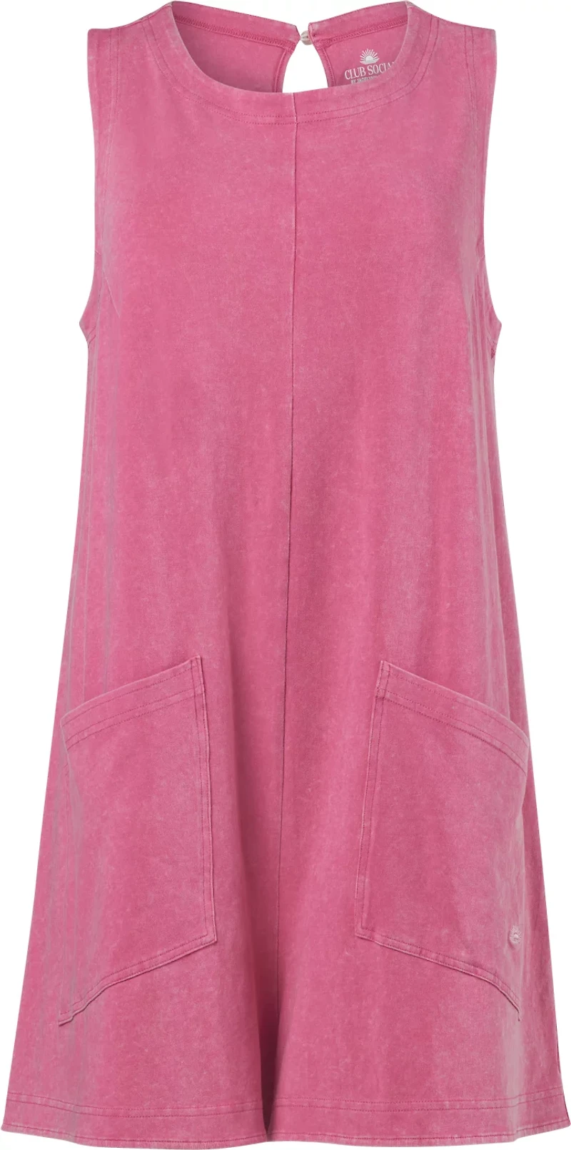 Jadelynn Brooke Women’s Club Social Effortless Mineral Wash Romper