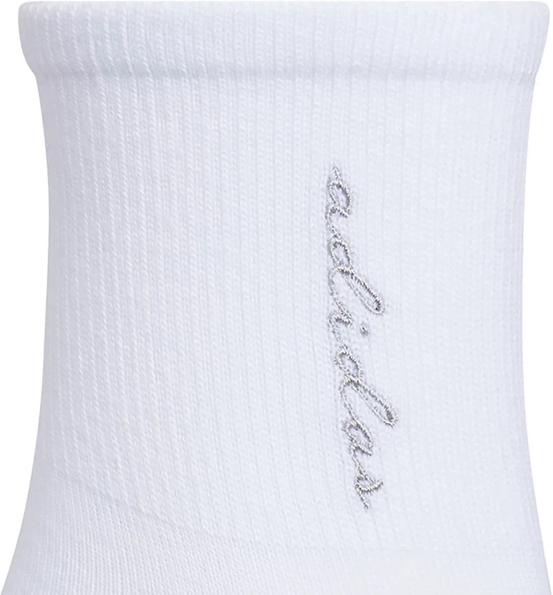 adidas Women's Luxe High Quarter Socks 3-Pack