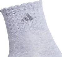 adidas Sport Scalloped Quarter Socks 3-Pack
