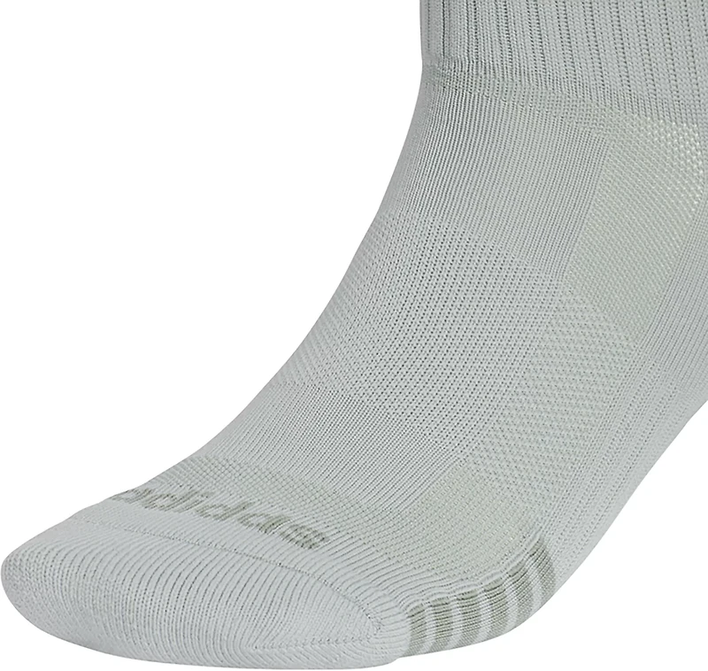 adidas Men's Tech High Quarter Socks 3-Pack