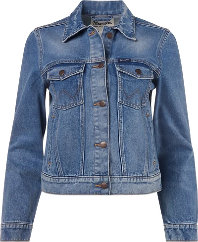 Wrangler Women's Western Unlined Denim Jacket