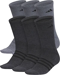 adidas Men's Superlite 3.0 Crew Socks 6-Pack