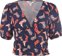 Wrangler Women's Boots Dress Set Short Sleeve Top