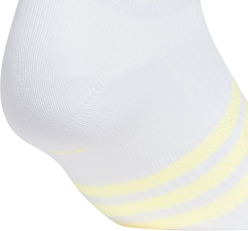 adidas Girls' Superlite 3.0 No Show Socks 6-Pack