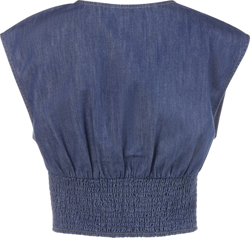 Wrangler Women's Denim Dress Set Top