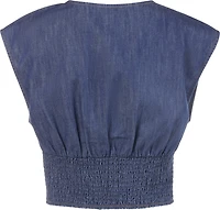 Wrangler Women's Denim Dress Set Top