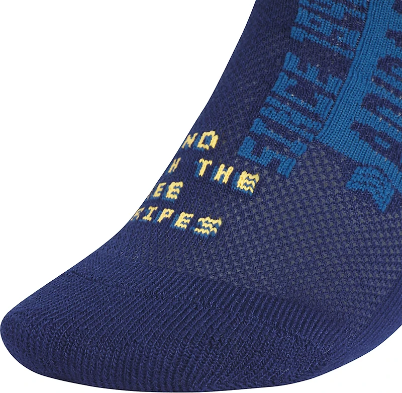 adidas Cushioned Graphic Quarter Socks 6-Pack