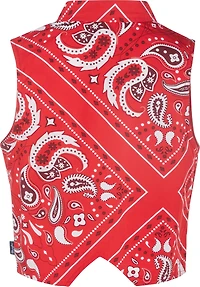 Wrangler Women's Sleeveless Snap Vest Top