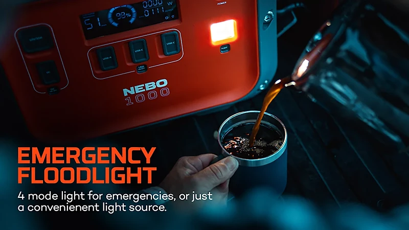 NEBO Intrepid 1000 Watt Power Station