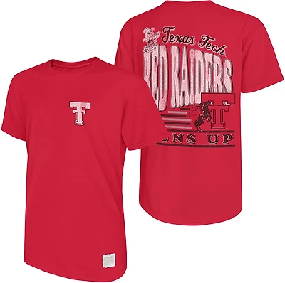 Retro Brand Men's Texas Tech University School Slogan DS Graphic T-shirt