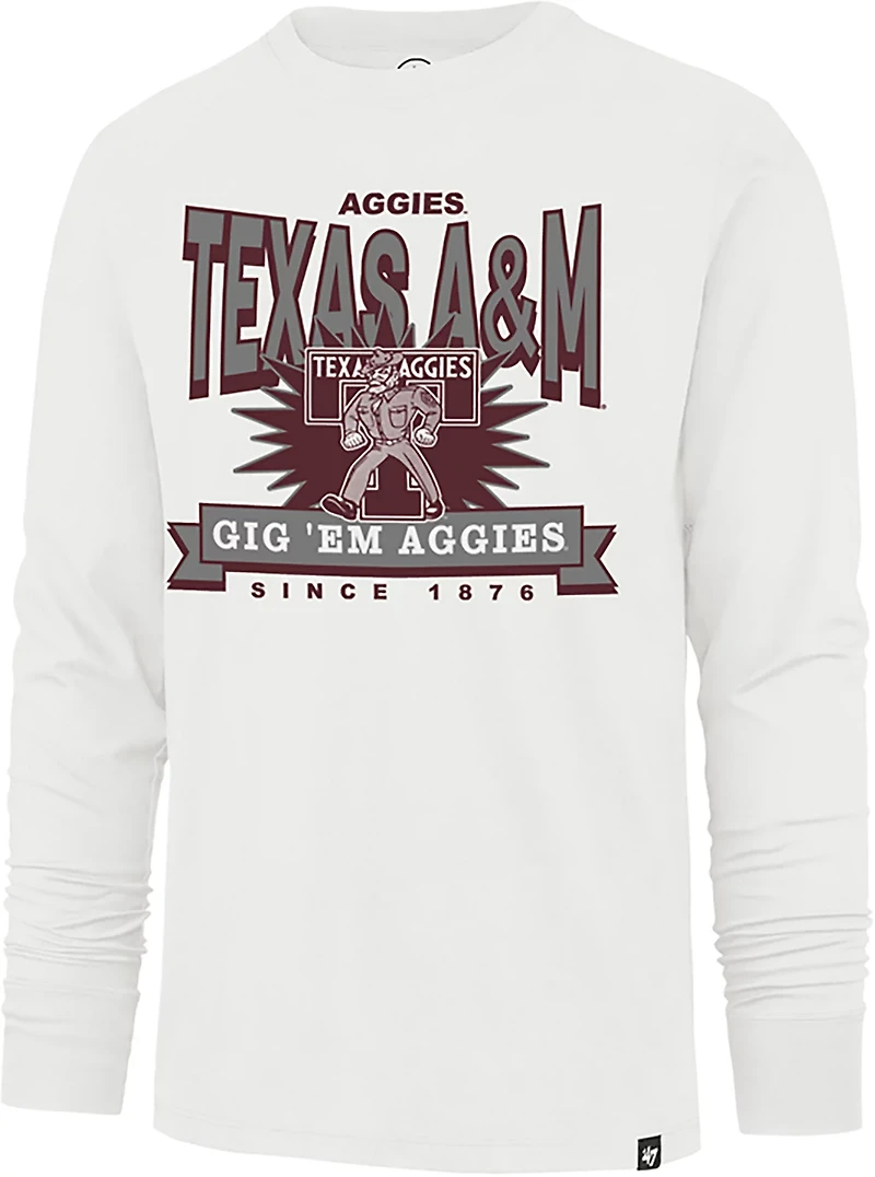 ‘47 Texas A&M University Men’s Twelve Six Franklin Long Sleeve T-shirt