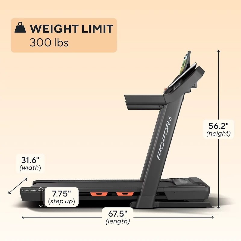 ProForm Carbon TLS Treadmill