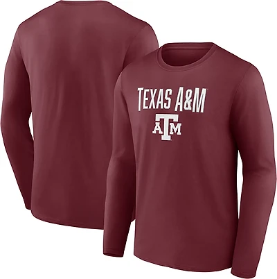 Fanatics Texas AM Aggies Team Lockup Long Sleeve T-Shirt