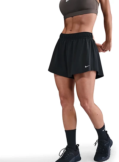 Nike Women's One Dri-FIT Mid-Rise Shorts 3