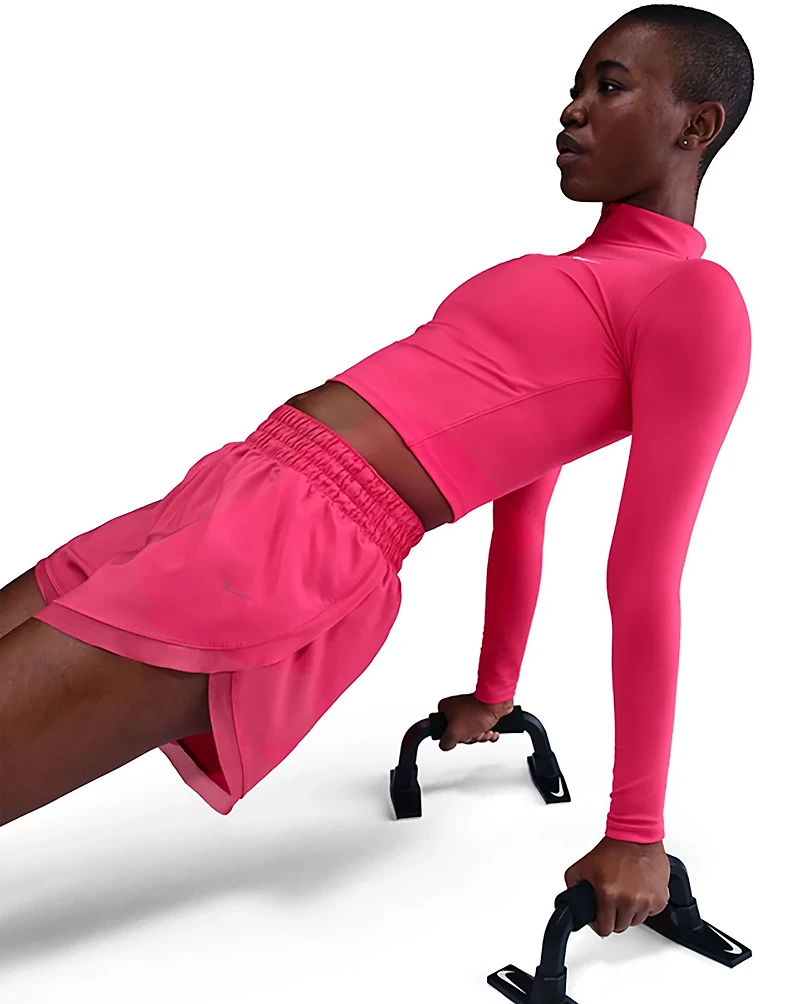 Nike Women's One Fitted Dri-FIT 1/4-Zip Midlayer Top