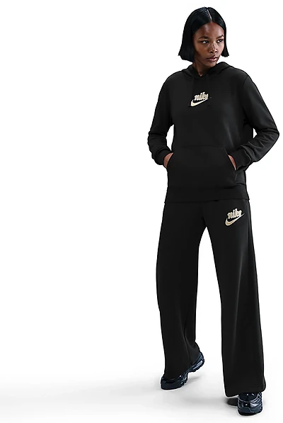 Nike Women's Sportswear Club Fleece Graphic Pullover Hoodie