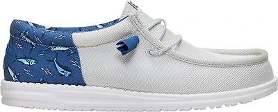 HEYDUDE Men's Wally Fish Lure Spring Breaker Slip-On Shoes