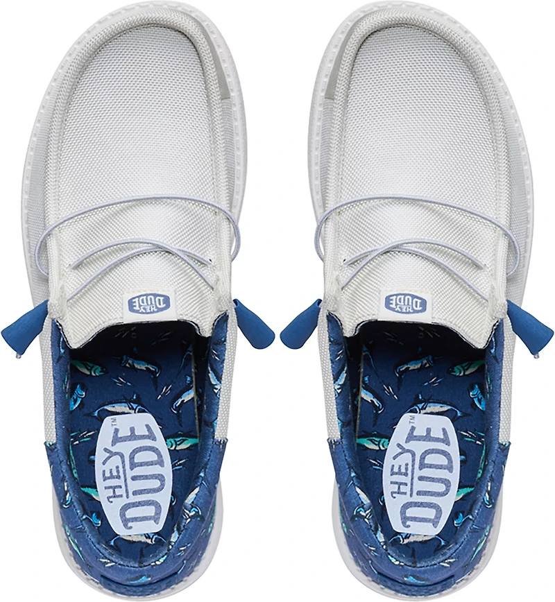 HEYDUDE Men's Wally Fish Lure Spring Breaker Slip-On Shoes