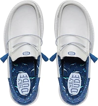 HEYDUDE Men's Wally Fish Lure Spring Breaker Slip-On Shoes