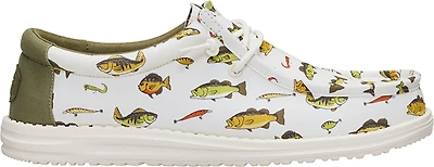 HEYDUDE Men's Wally Fish Lure Freshwater Slip-On Shoes
