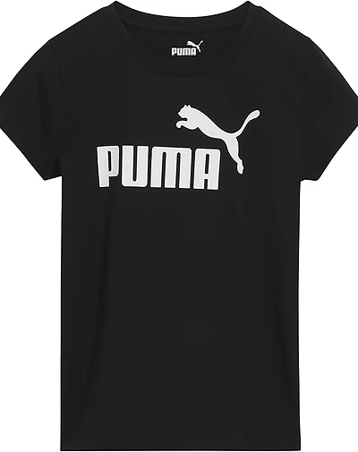 PUMA Girls’ Foundations No.1 Logo T-shirt