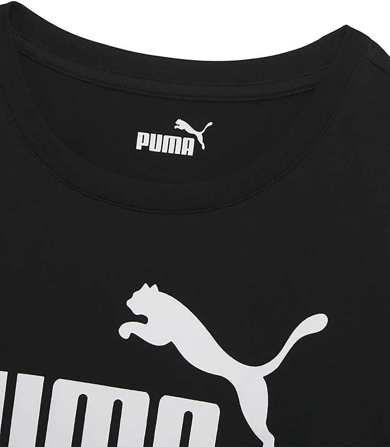 PUMA Girls’ Foundations No.1 Logo T-shirt
