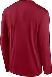 Jordan Men's University of Oklahoma Primary Logo DF Legend Long Sleeve Graphic T-shirt