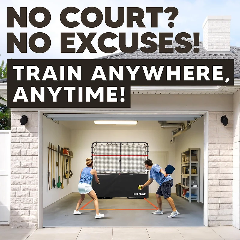 NetPlayz 6 ft Pickleball Rebounder