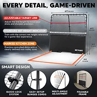 NetPlayz 6 ft Pickleball Rebounder