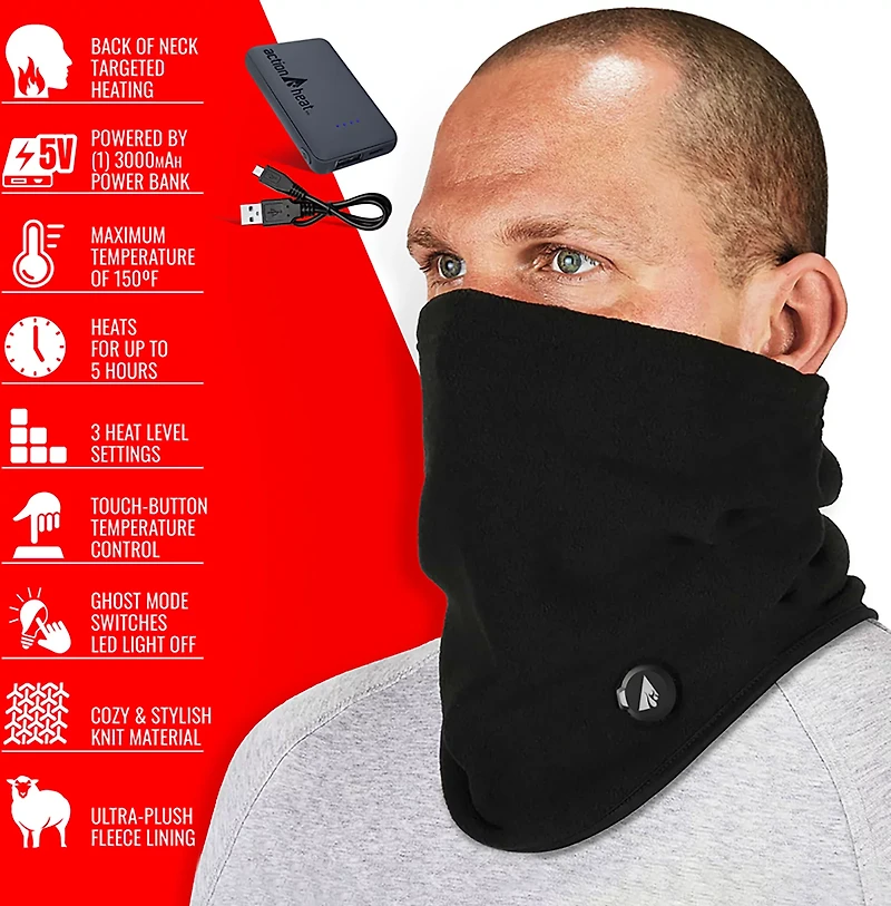 ActionHeat 5V Fleece Gaiter