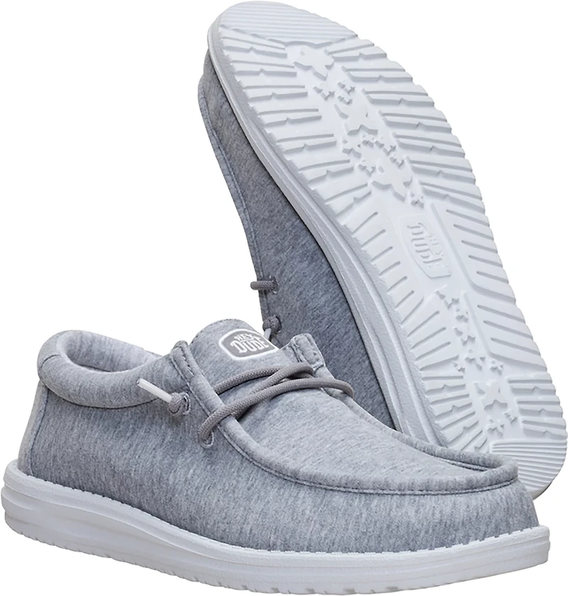 HEYDUDE Men's Wally Stretch Jersey Slip-Ons