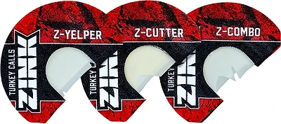 Zink Double Reed Combo Mouth Calls 3-Pack