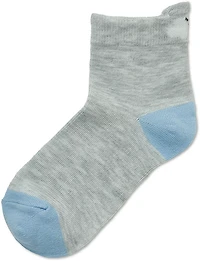BCG Girls' Spring Icon Tab Quarter Socks 6-Pack