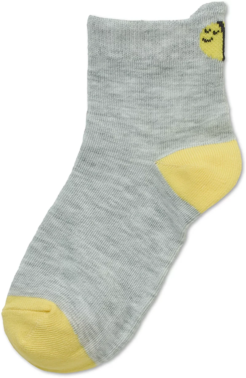 BCG Girls' Spring Icon Tab Quarter Socks 6-Pack